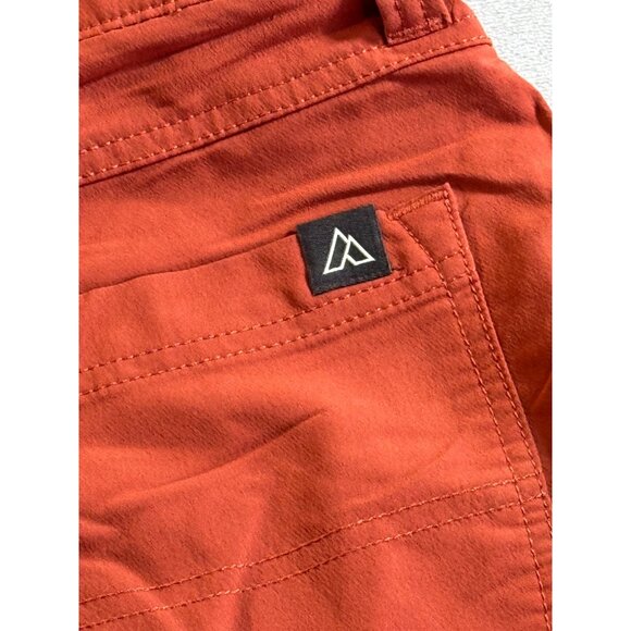 Alpine Design Mens Modern Red Shorts Size 32 Nylon/Polyester/Spandex - Picture 7 of 12